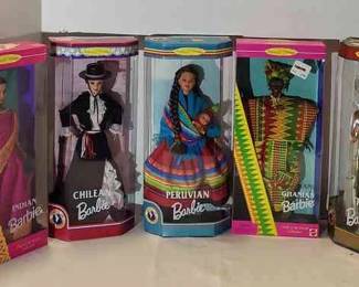 Around The World Barbies
