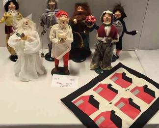 Byers Choice 7 Dolls