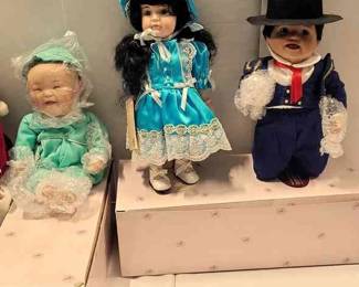 Lot Of 10 Ashton Drake Galleries Dolls