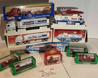 Mixed Lot Of Collectible Toys Trains Campbells, Hess  Citgo