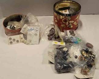 Old Tins Of Buttons