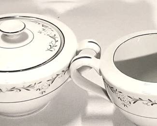 ROSE CHINA SERVICE OF 12 3808 Plisa  Japan