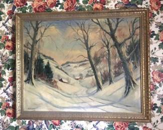 Signed and dated 1948 on canvas