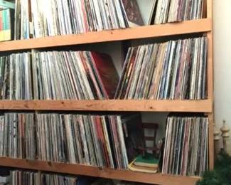 Over 6000 records of all time frames and genres....over 6000