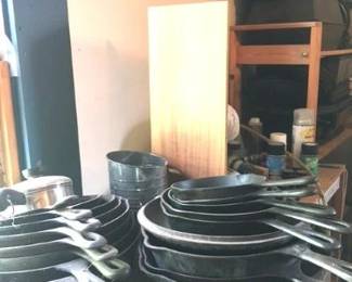 More Cast Iron....probably over 200 pieces....all antique