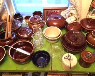 Hull and Hull pottery and stoneware...just a sampling of what is available