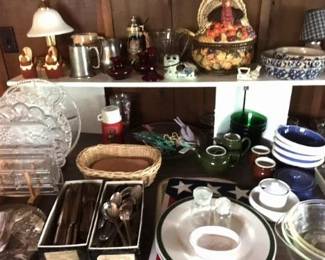 30 plus tables in the house are FULL...not everything is photographed