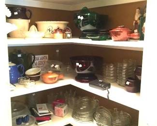 Shelves and tables are full....We brought in over 30 tables to display item, but look under them too