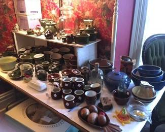 Hall and restaurant ware pottery and other treasures 