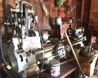 Garage is full of shop equipment, tools, work benches, wood and much more....bring flashlights