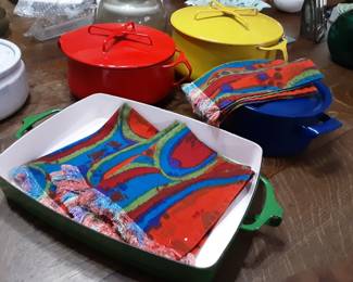 Vintage enameled cook wear