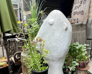 hand made cement statue