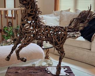 Pedro Miguel de Cervantez Salvadores Bronze Horse