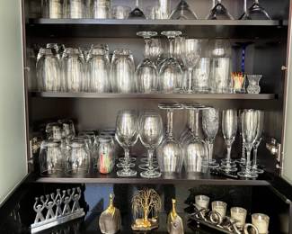 lots of glasses