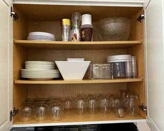 glasses and everyday dishes