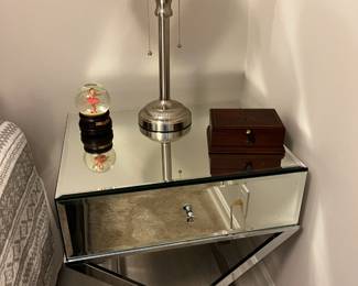  Mirror end tables