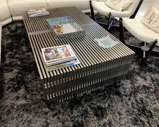 coffee table steel