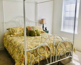 Queen sized Iron Bed (mattress not included)