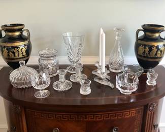 (Note: Waterford biscuit barrel is not in sale)