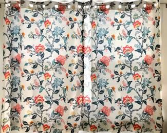 Set of drapes - 3 full sets total.  Rod and hardware not included.