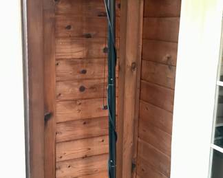 Pair of electric outdoor heaters