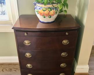 Planter on chest - not for sale