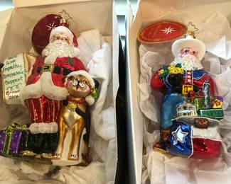 Christopher Radko ornaments