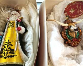 Christopher Radko ornaments