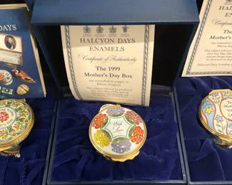 Halcyon Days enamels