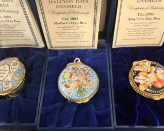 Halcyon Days enamels