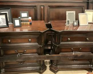 King bed; coordinating nightstands