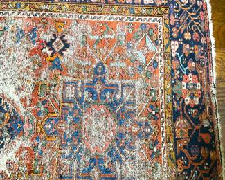 Antique rug - 4 feet 6 inches x 6 feet 