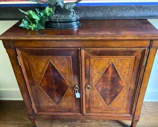 Lovely antique cabinet with inlaid wood