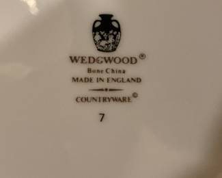 Wedgwood bone china made in England