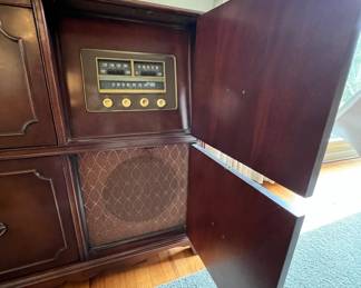 1950's Phonograph/Radio Cabinet - Stromberg Carlson