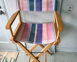 Multicolored Directors Chair
