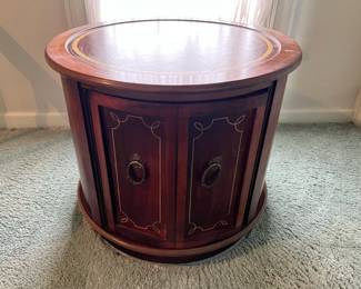 Mahogany Circular Side Table