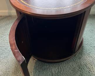 Mahogany Circular Side Table