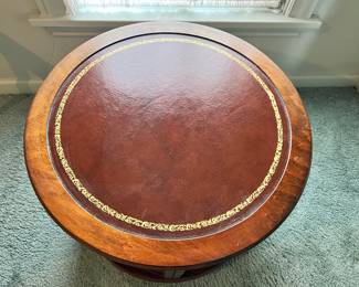 Mahogany Circular Side Table