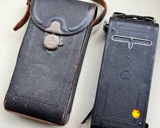 Eastman Kodak Case Autographic Junior Camera , Kodak Jr Folding Camera - A-116 