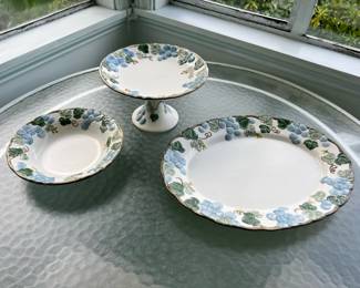 Poppytrail by Metlox - Platter, Bowl and Pedestal Dish