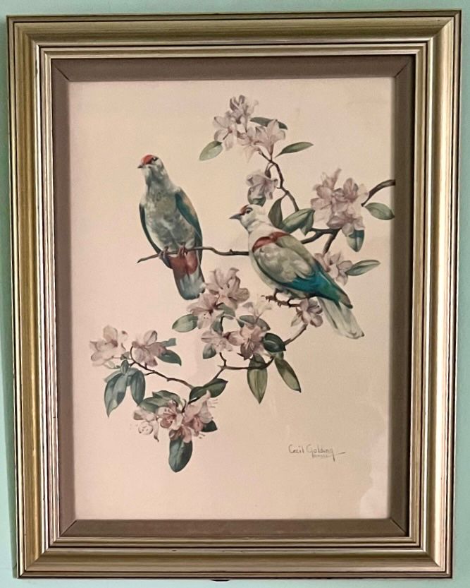 Print of Doves by Cecil Golding