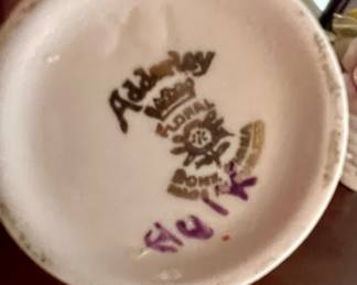 Royal Adderley Bone China Mini Vase Floral Arrangement