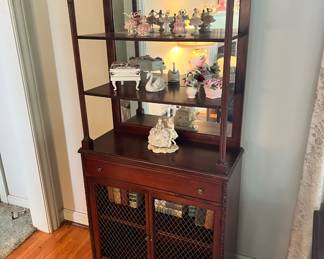 Colonial Curio/Display Cabinet