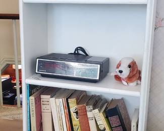 4 Tier White Bookcase