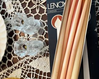 Set of Lenox Candles