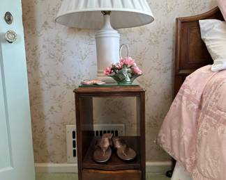 Green Blown Glass Basket