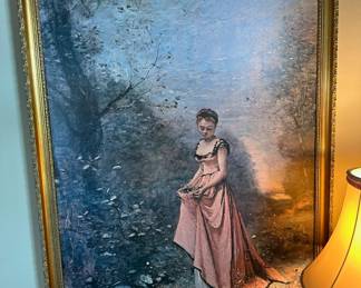 1871 Springtime of Life Print by Jean-Baptiste-Camille Corot 