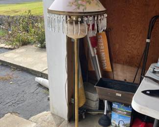 Aladdin floor lamp-Lincoln drape