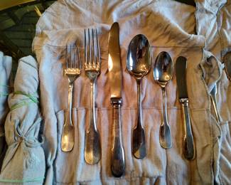 Christofle flatware set 